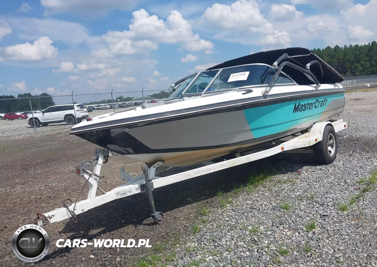 2000 Master Craft Boat & Trailer VIN:MBCA2JC1A000 - 4
