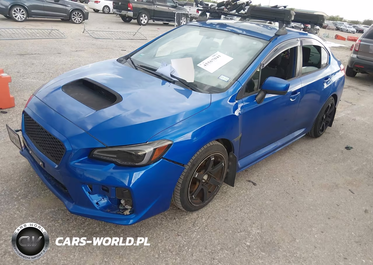 2015 Subaru Wrx VIN:JF1VA1A62F9803236 - 2