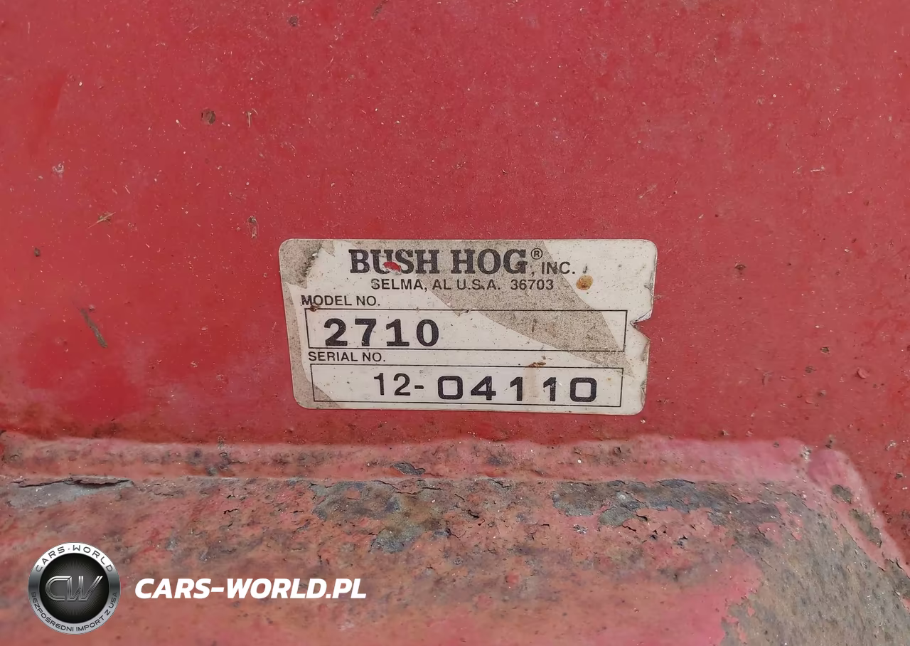 2012 Bush Hog 2710L Rotary Cutter VIN:12-01440 - 9