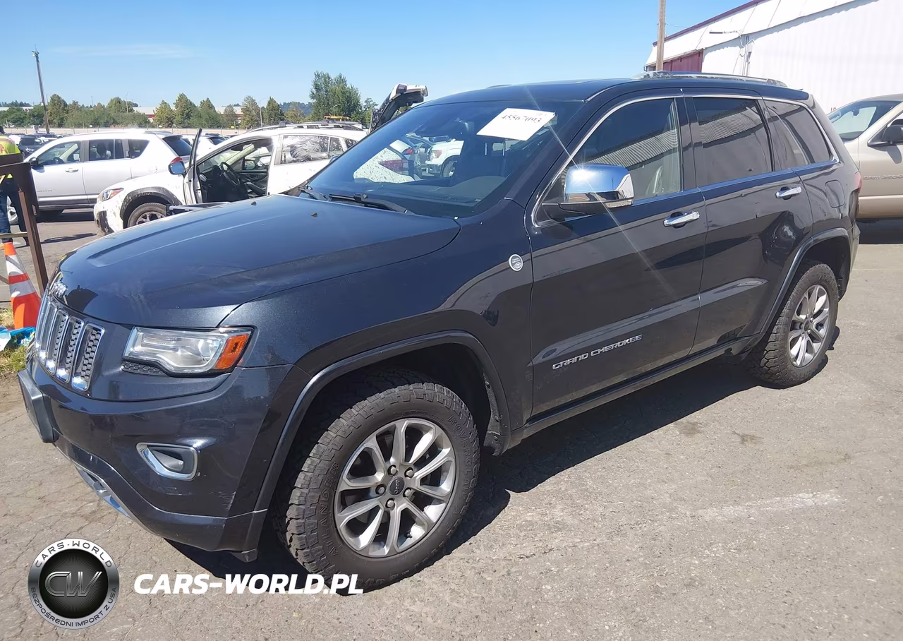 2014 Jeep Grand Cherokee Overland VIN:1C4RJFCG0EC196933 - 2