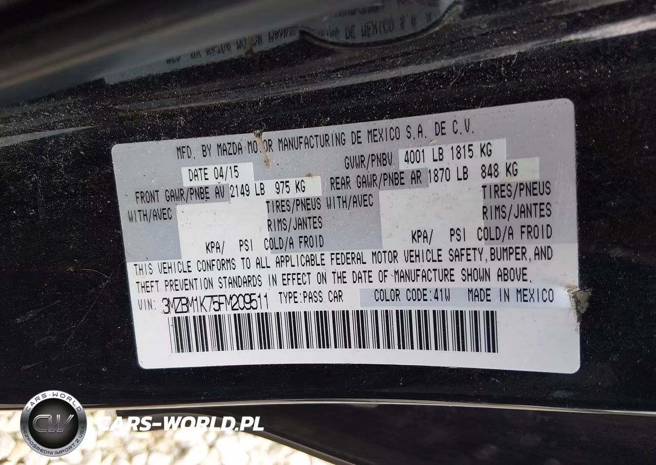 2015 Mazda Mazda3 I Sport VIN:3MZBM1K75FM209511 - 9