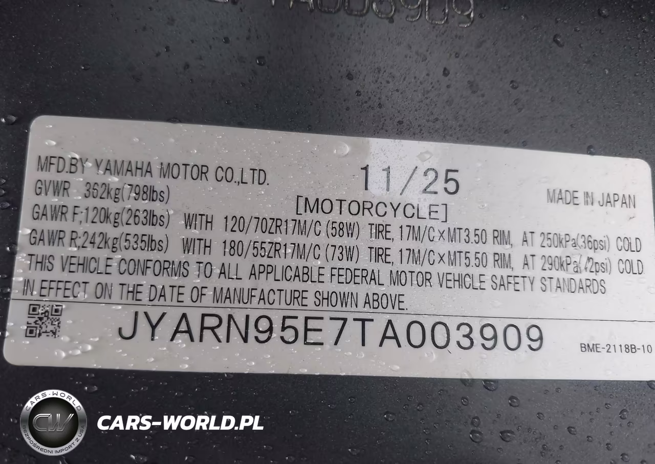2026 Yamaha Mt09 Sp VIN:JYARN95E7TA003909 - 10