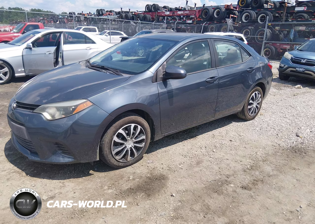 2015 Toyota Corolla Le VIN:2T1BURHE7FC481218 - 2
