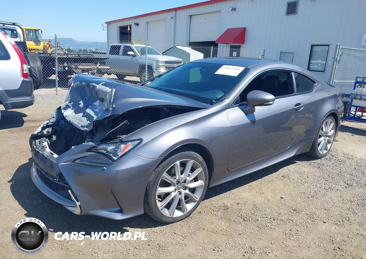 2015 Lexus Rc 350 VIN:JTHSE5BC9F5005478 - 2