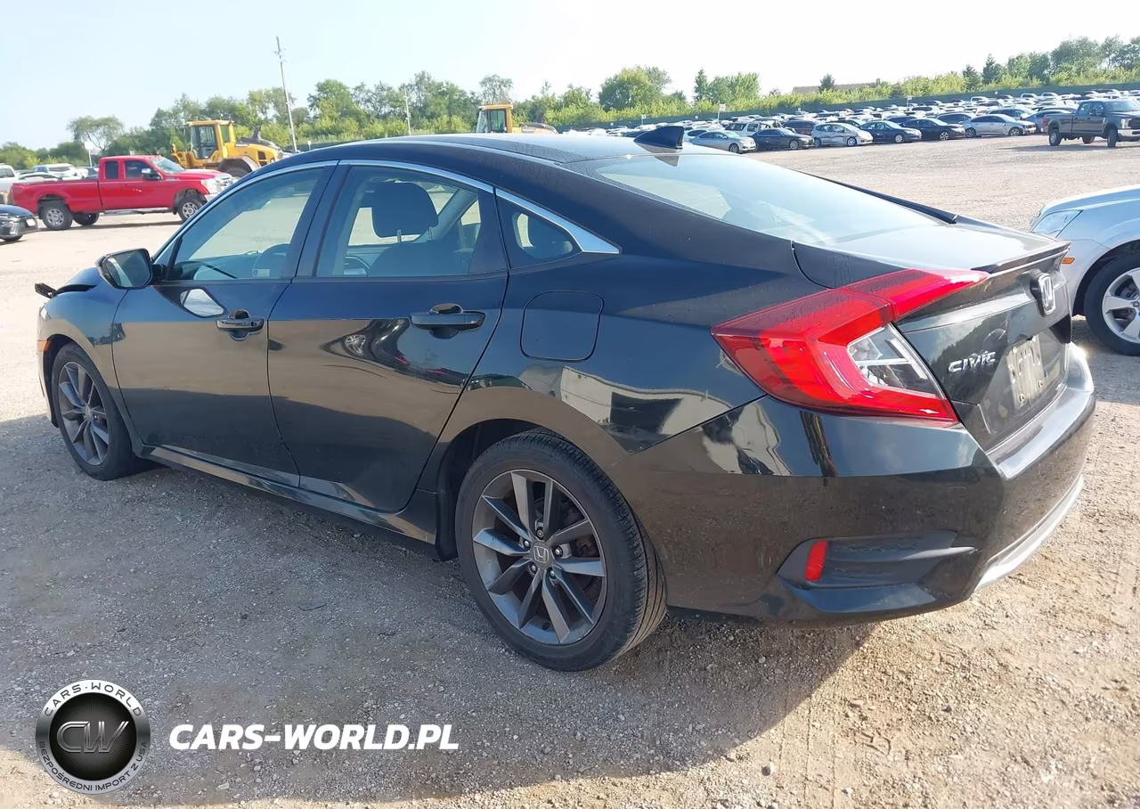 2019 Honda Civic Ex VIN:JHMFC1F36KX004698 - 3
