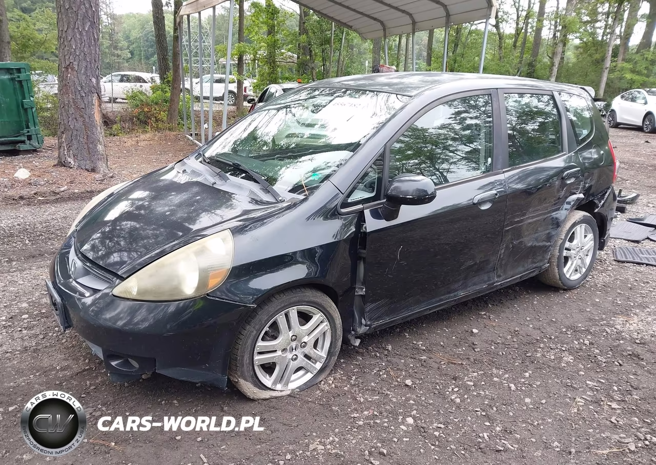 2008 Honda Fit Sport VIN:JHMGD38638S013773 - 2