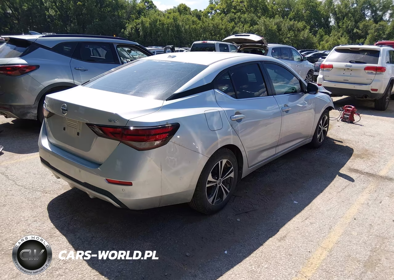 2021 Nissan Sentra Sv Xtronic Cvt VIN:3N1AB8CVXMY254379 - 4