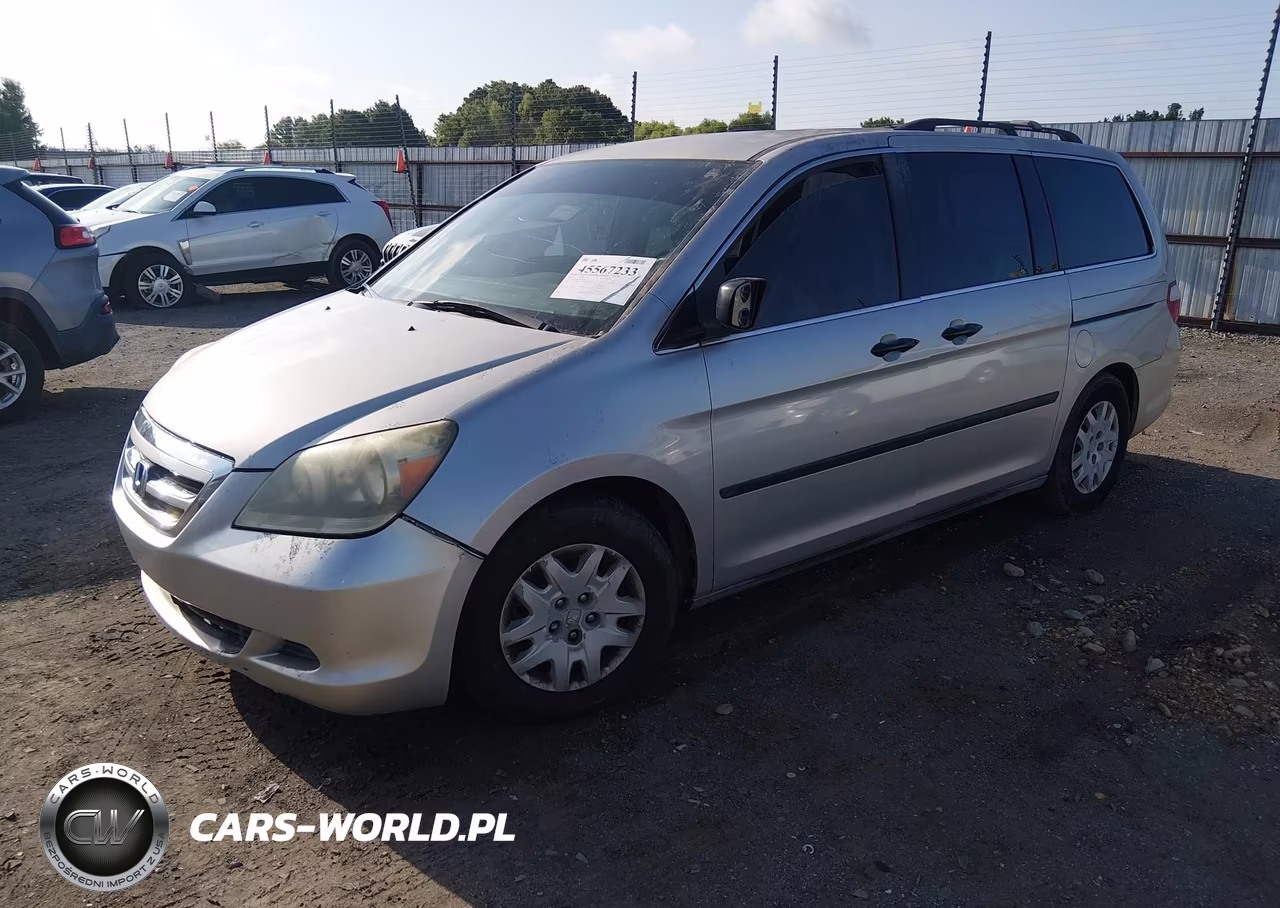 2005 Honda Odyssey Lx VIN:5FNRL38225B057461 - 2
