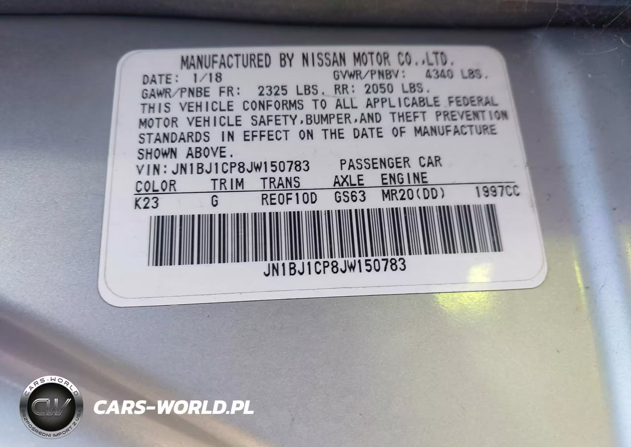 2018 Nissan Rogue Sport S VIN:JN1BJ1CP8JW150783 - 9