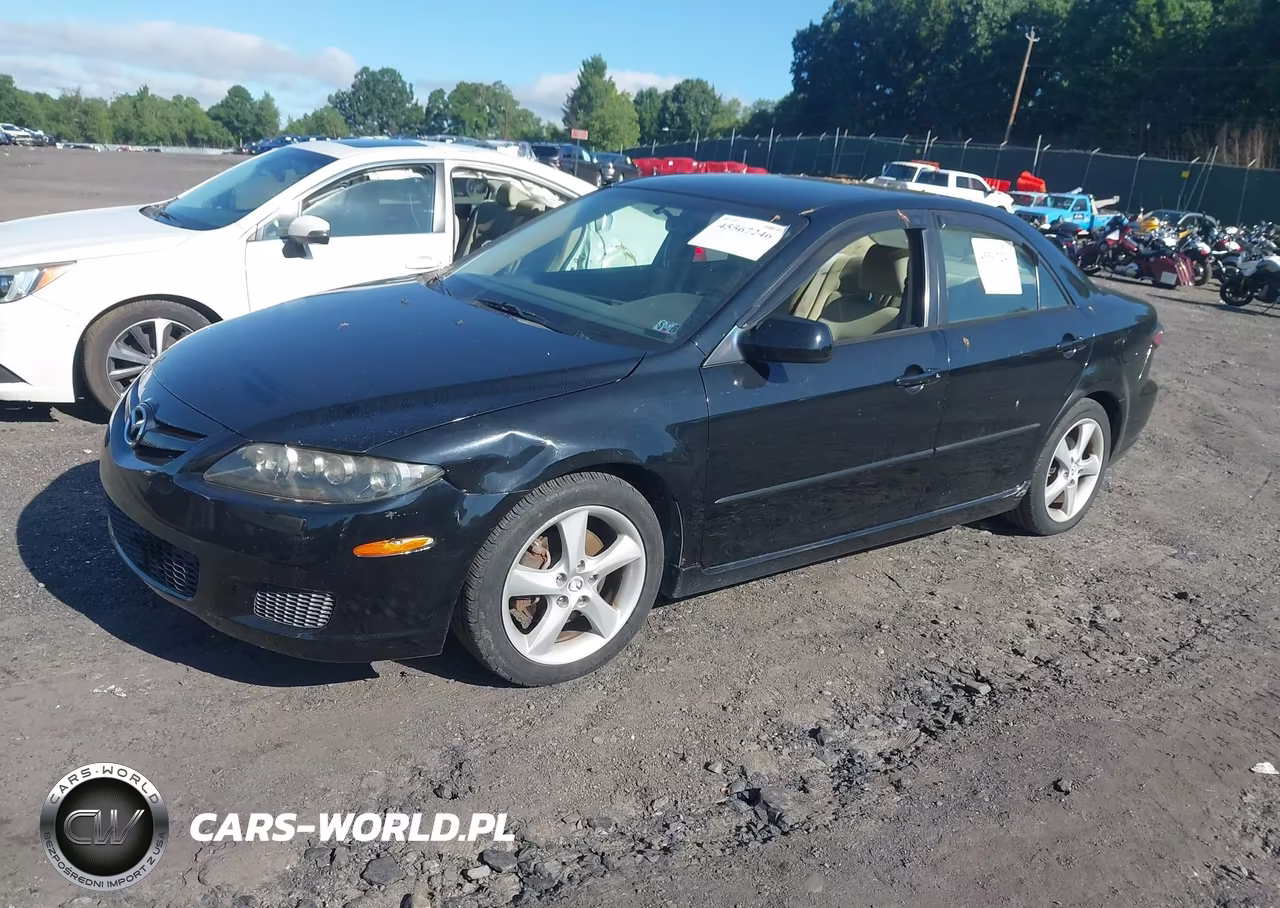 2008 Mazda Mazda6 I Sport Ve VIN:1YVHP80C585M07926 - 2