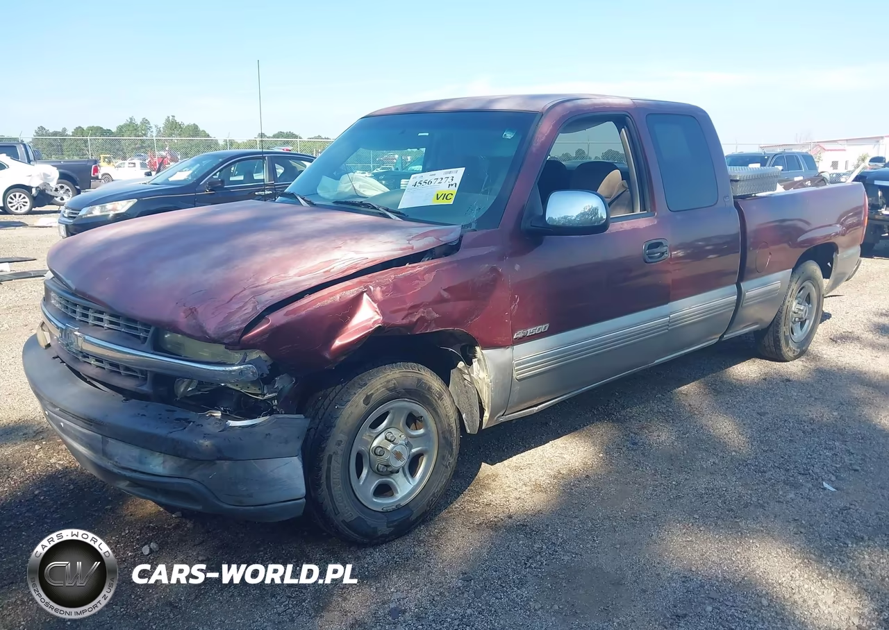 2000 Chevrolet Silverado 1500 Ls VIN:2GCEC19T3Y1127972 - 2