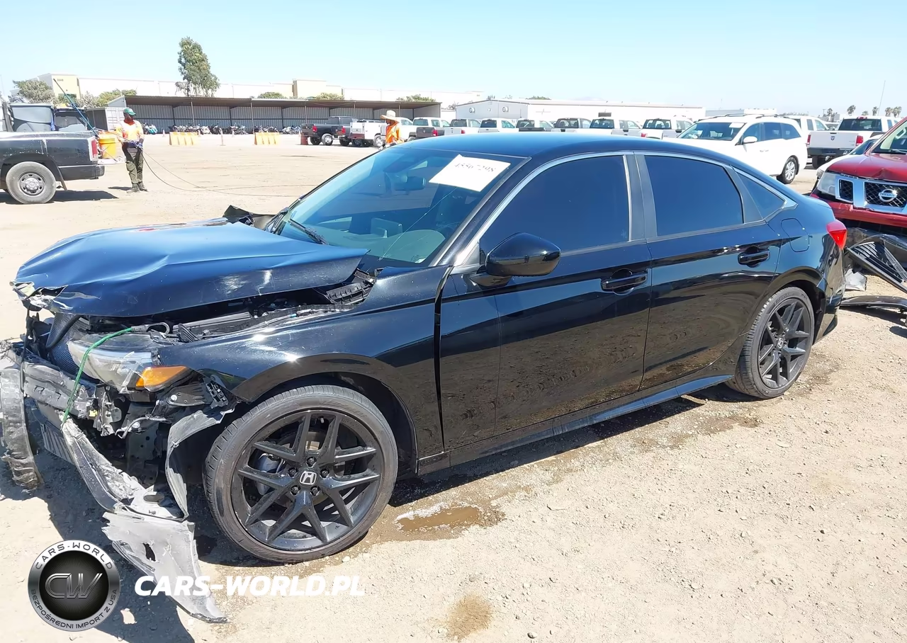 2024 Honda Civic Lx VIN:2HGFE2F23RH525483 - 2