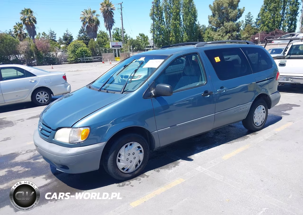 2001 Toyota Sienna Le VIN:4T3ZF13C81U386181 - 2