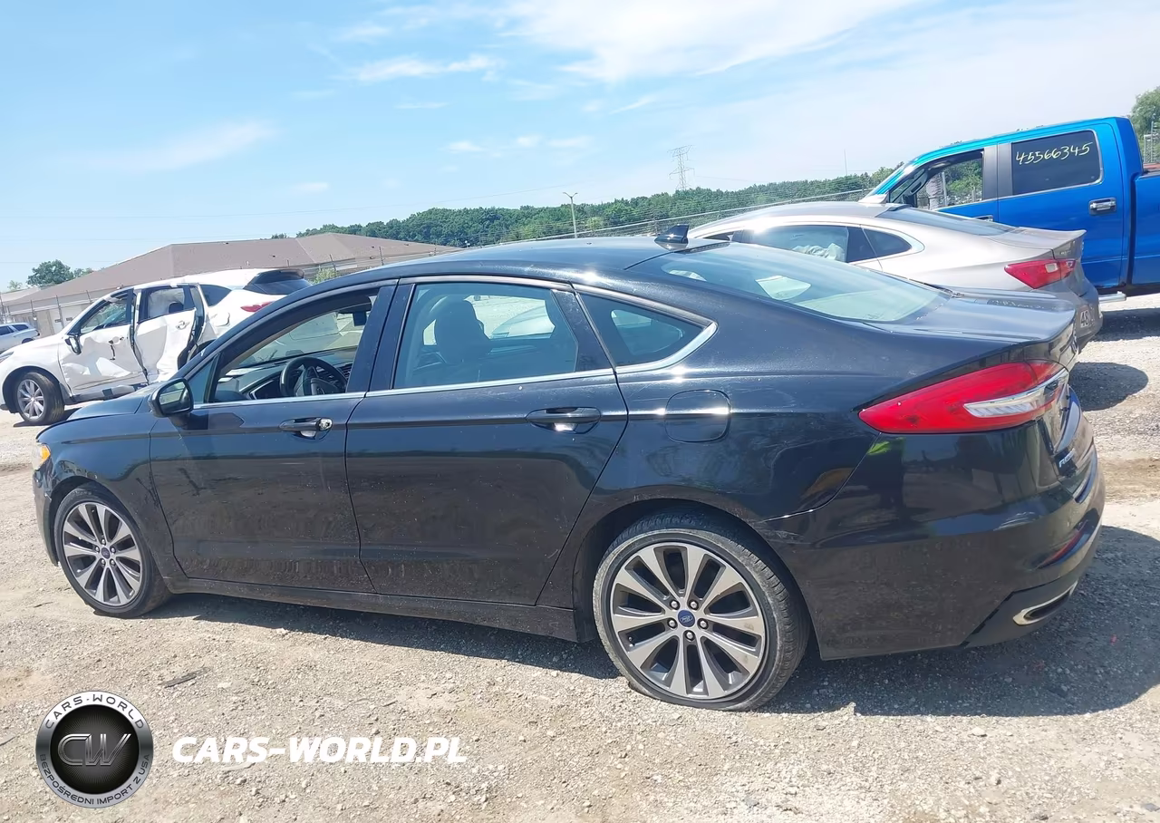 2019 Ford Fusion Se VIN:3FA6P0T94KR264668 - 14