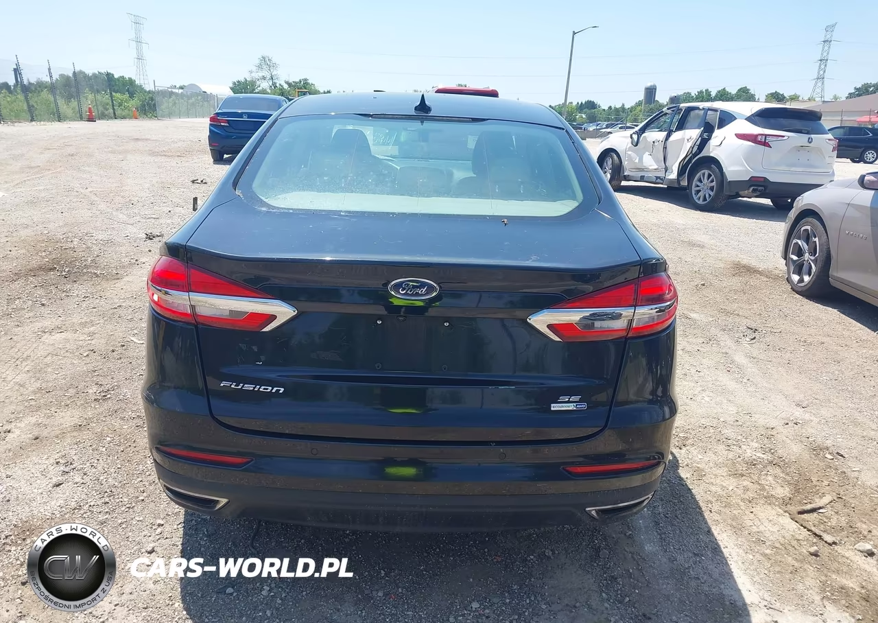 2019 Ford Fusion Se VIN:3FA6P0T94KR264668 - 16