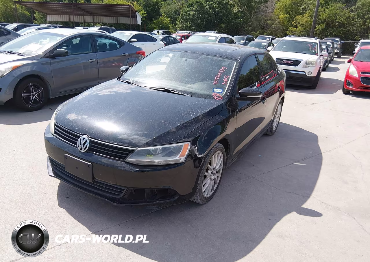 2011 Volkswagen Jetta 2.5L Se VIN:3VWDX7AJ6BM083749 - 2