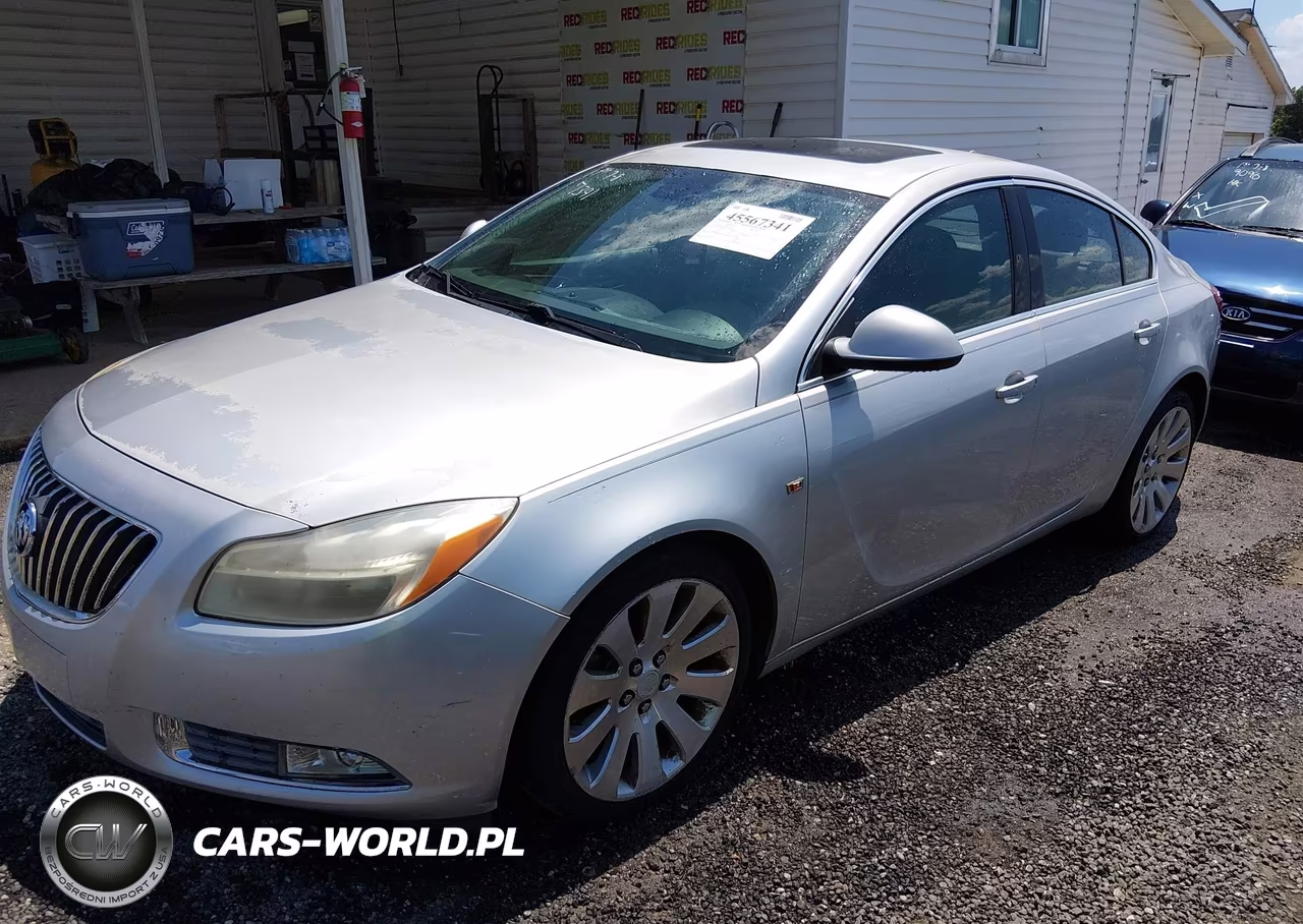 2011 Buick Regal Cxl Turbo Russelsheim VIN:W04G15GV6B1076372 - 2