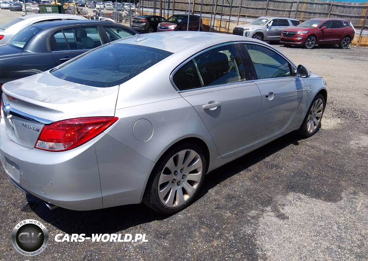 2011 Buick Regal Cxl Turbo Russelsheim VIN:W04G15GV6B1076372 - 4