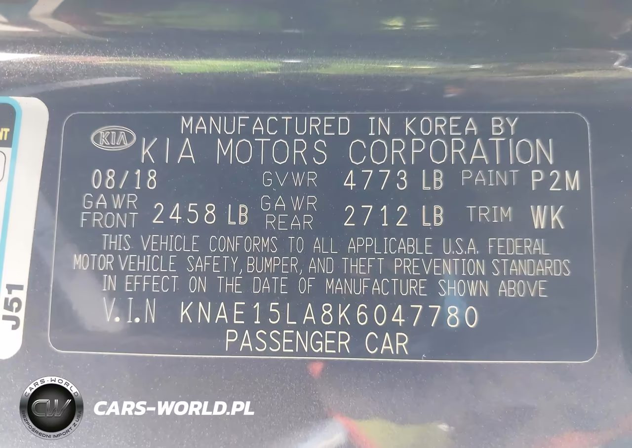 2019 Kia Stinger VIN:KNAE15LA8K6047780 - 9