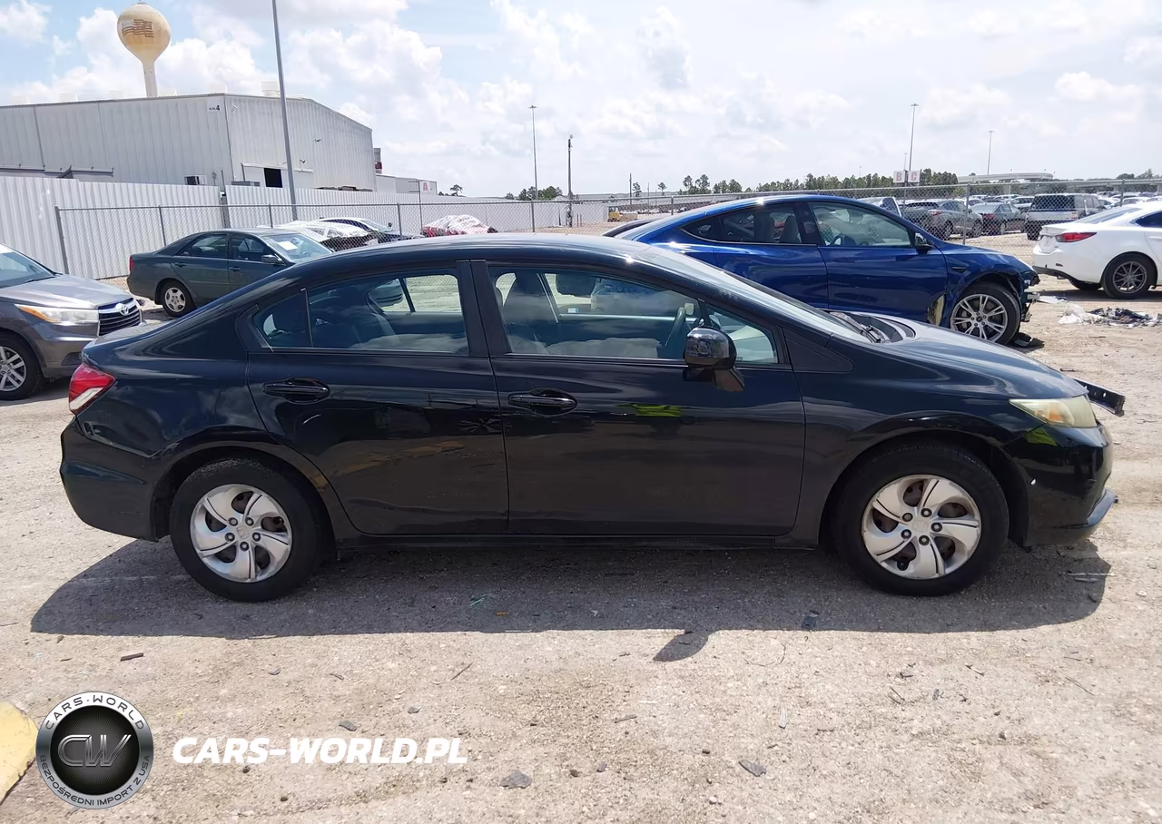 2013 Honda Civic Lx VIN:2HGFB2F50DH584325 - 13