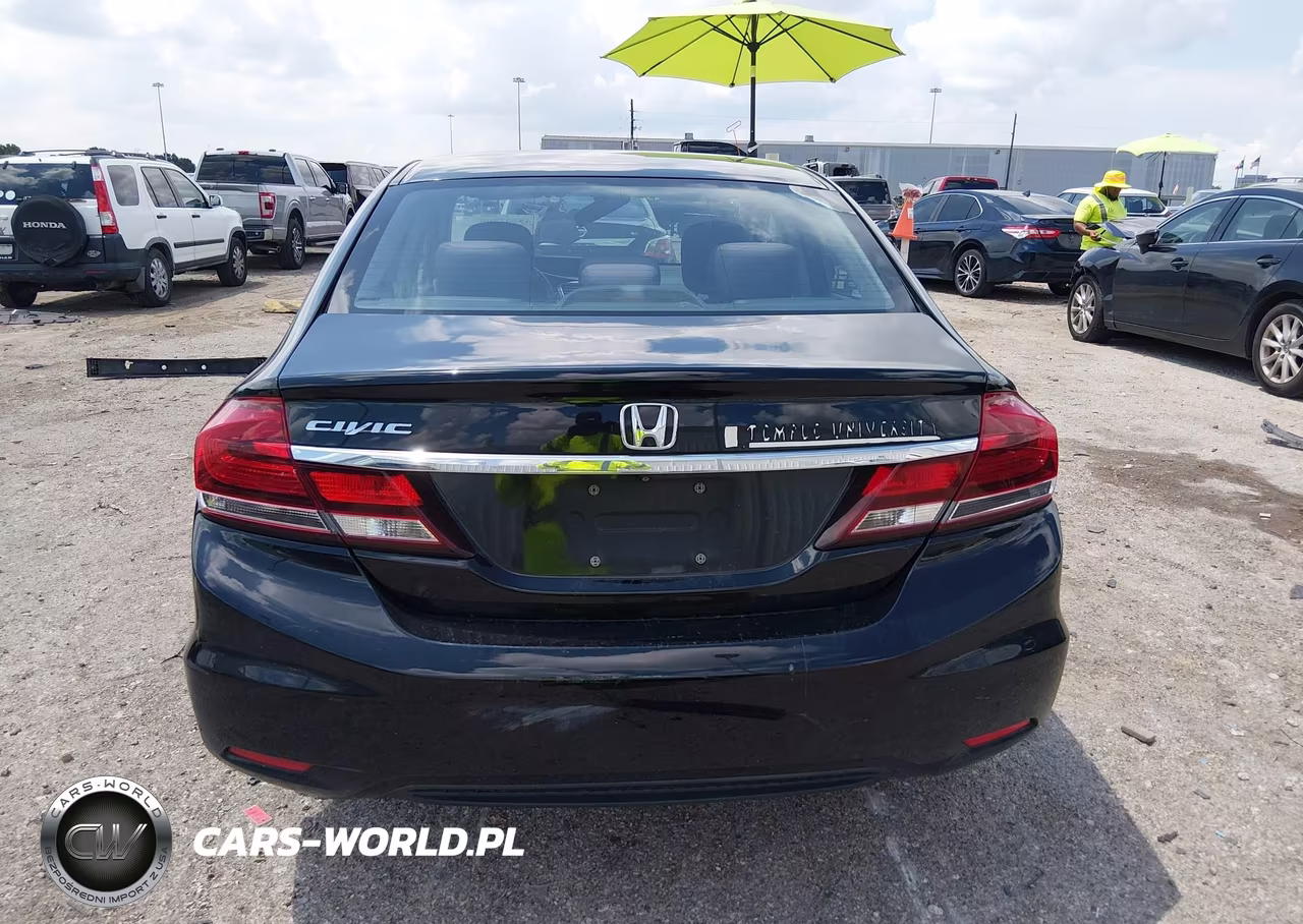 2013 Honda Civic Lx VIN:2HGFB2F50DH584325 - 16