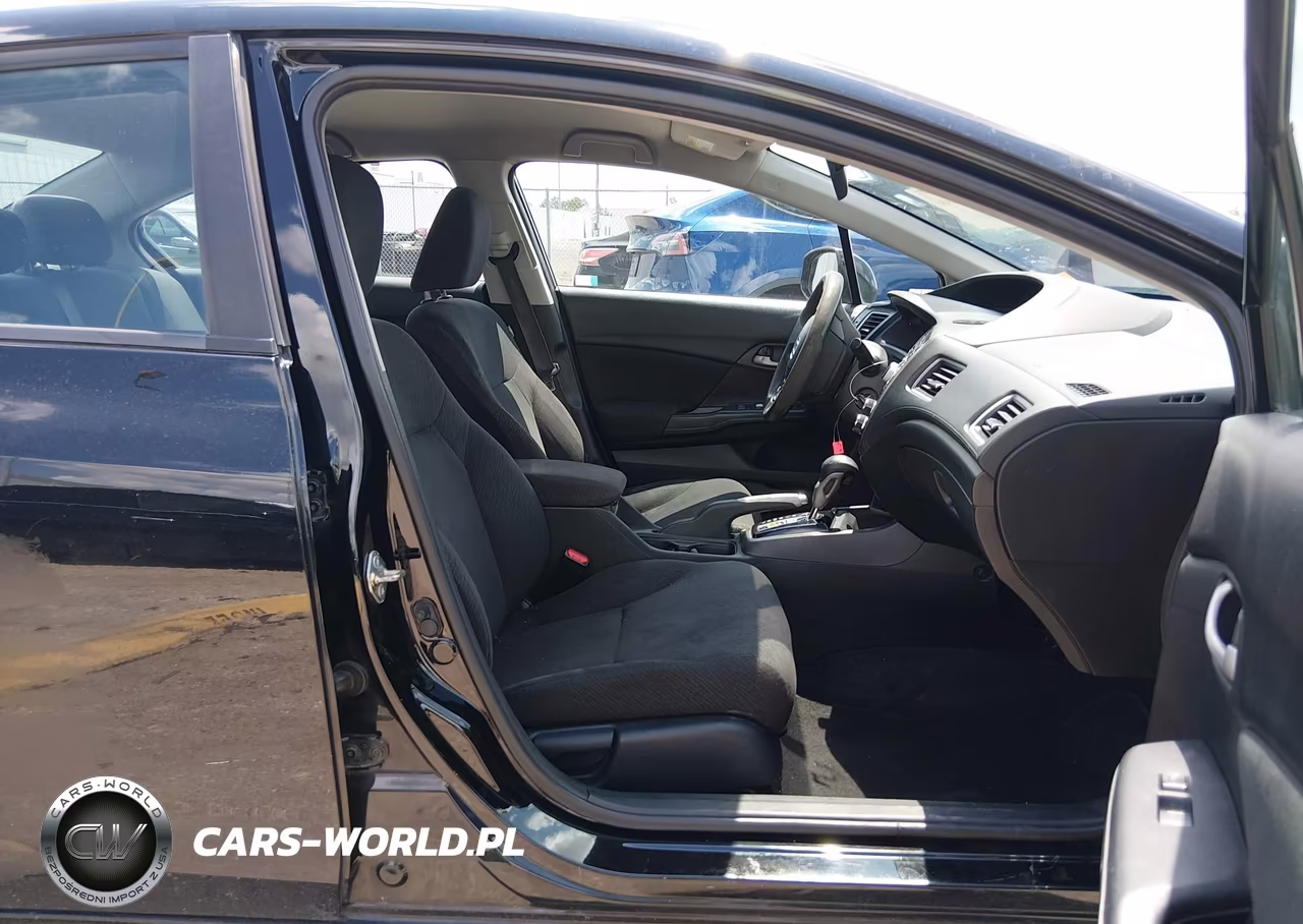 2013 Honda Civic Lx VIN:2HGFB2F50DH584325 - 5