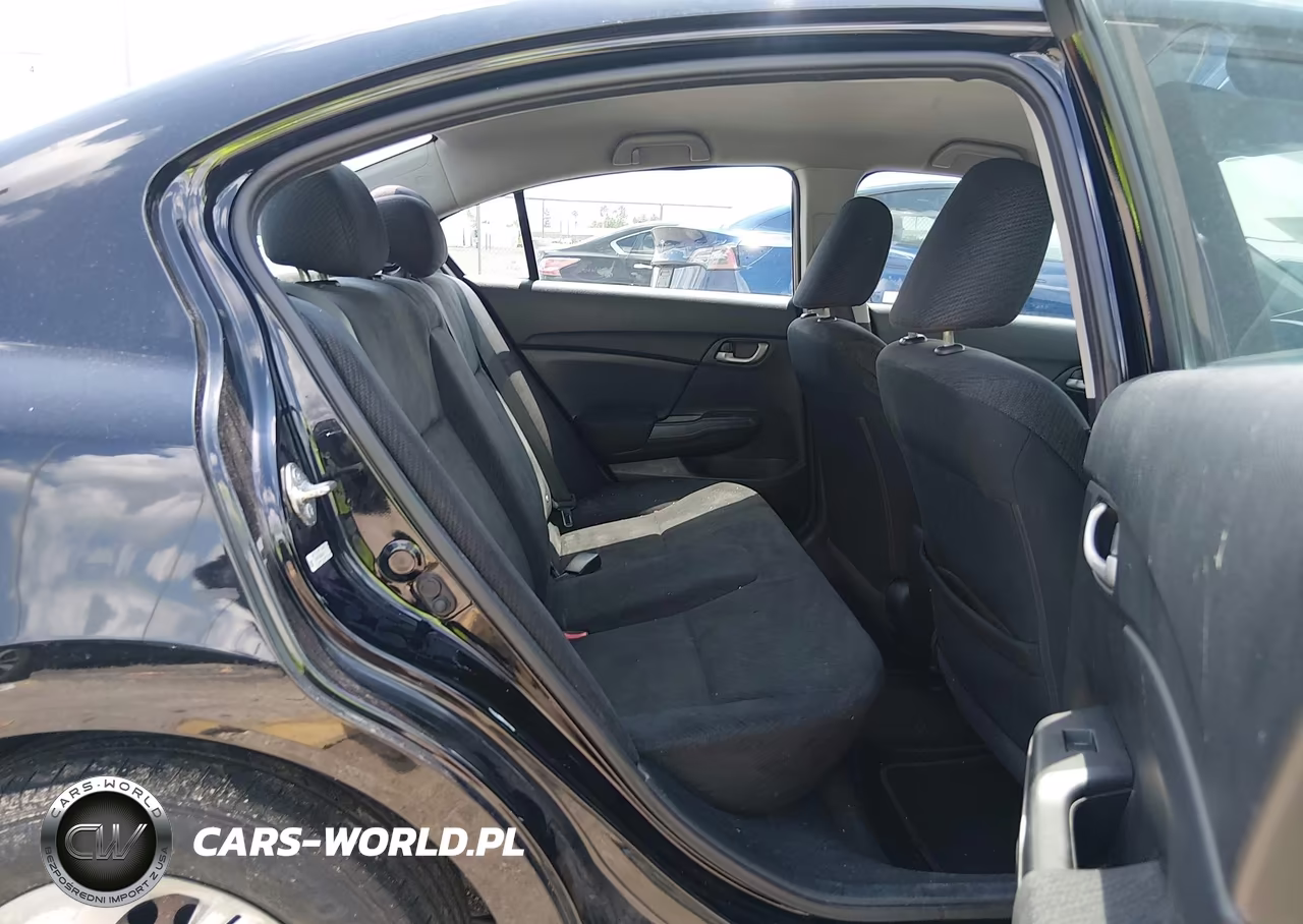 2013 Honda Civic Lx VIN:2HGFB2F50DH584325 - 8