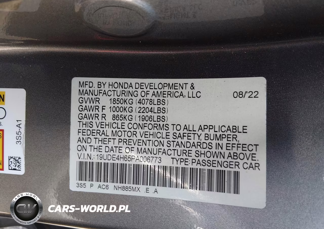 2023 Acura Integra A-Spec Technology VIN:19UDE4H65PA006773 - 9