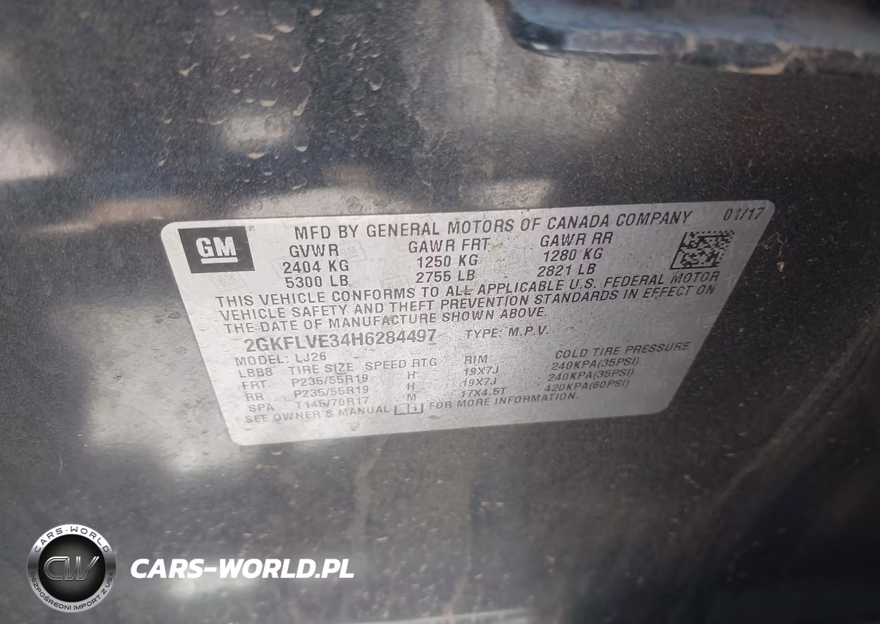 2017 GMC Terrain Denali VIN:2GKFLVE34H6284497 - 9