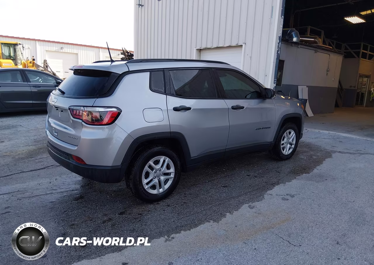2018 Jeep Compass Sport Fwd VIN:3C4NJCAB8JT357841 - 4