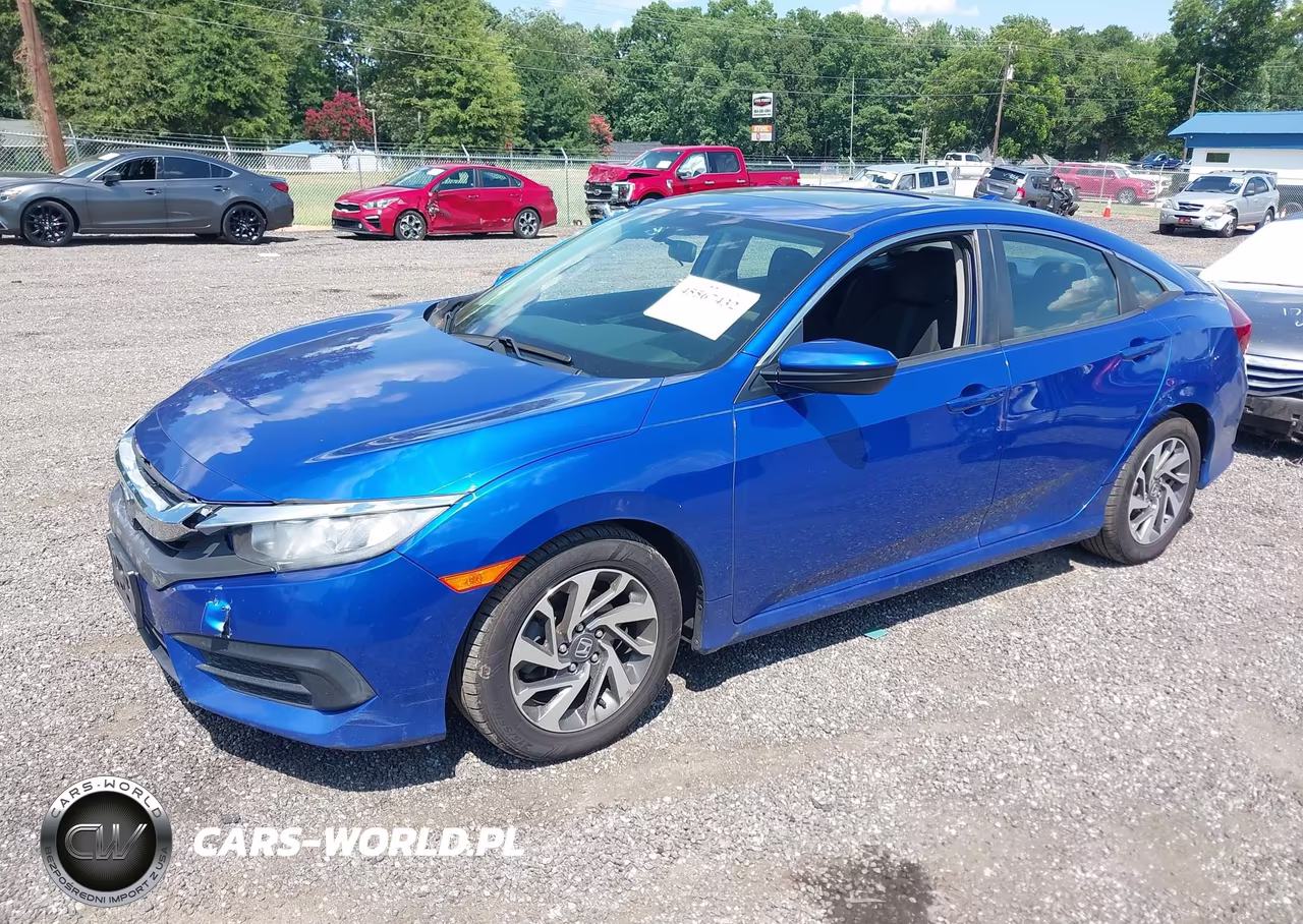 2017 Honda Civic Ex VIN:19XFC2F75HE010155 - 2