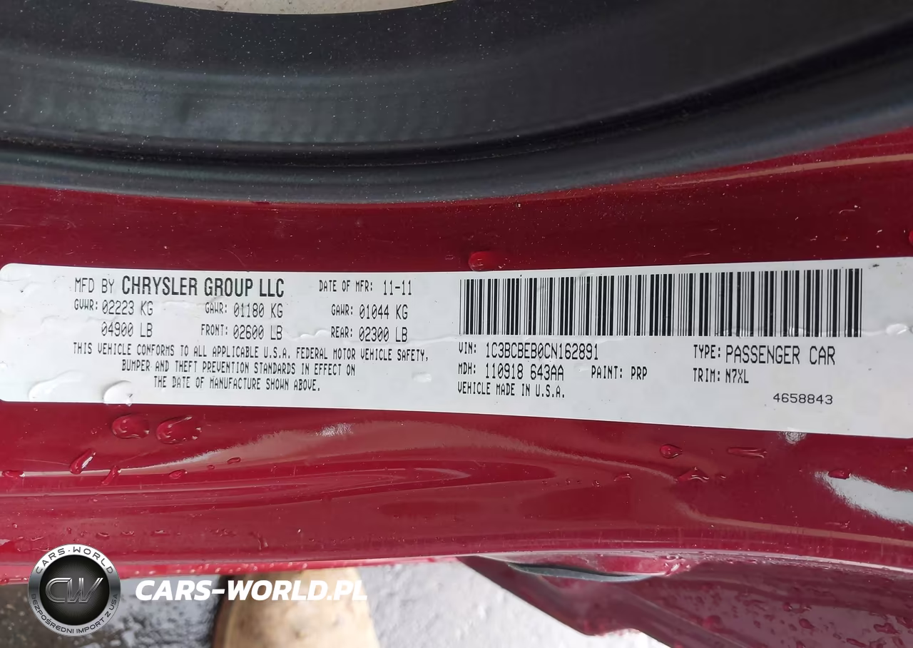 2012 Chrysler 200 Touring VIN:1C3BCBEB0CN162891 - 9