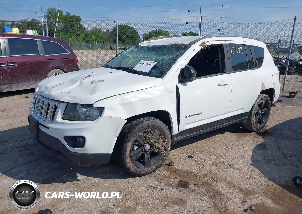 2015 Jeep Compass Sport VIN:1C4NJDBB9FD225673 - 2