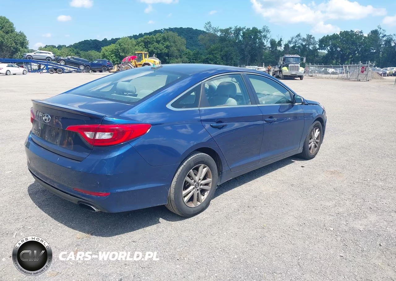 2017 Hyundai Sonata Se VIN:5NPE24AF3HH495724 - 4
