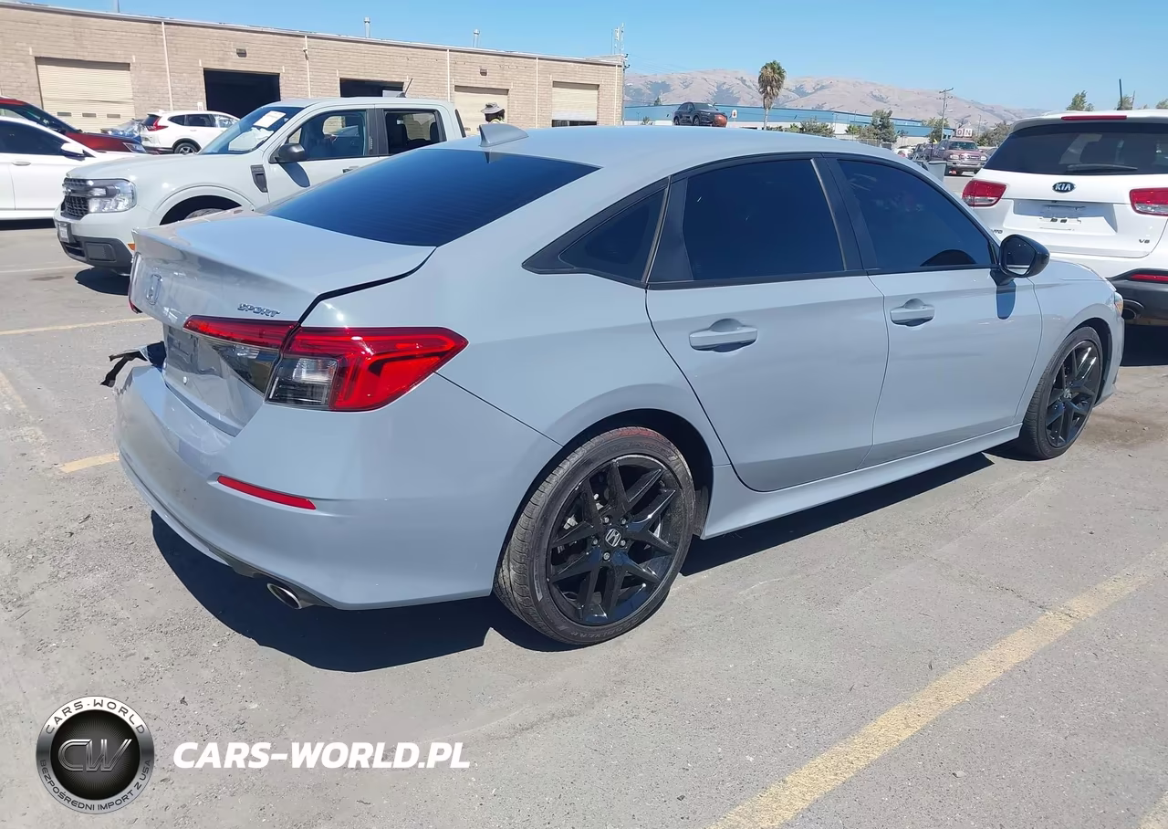 2023 Honda Civic Sport VIN:2HGFE2F55PH563451 - 4