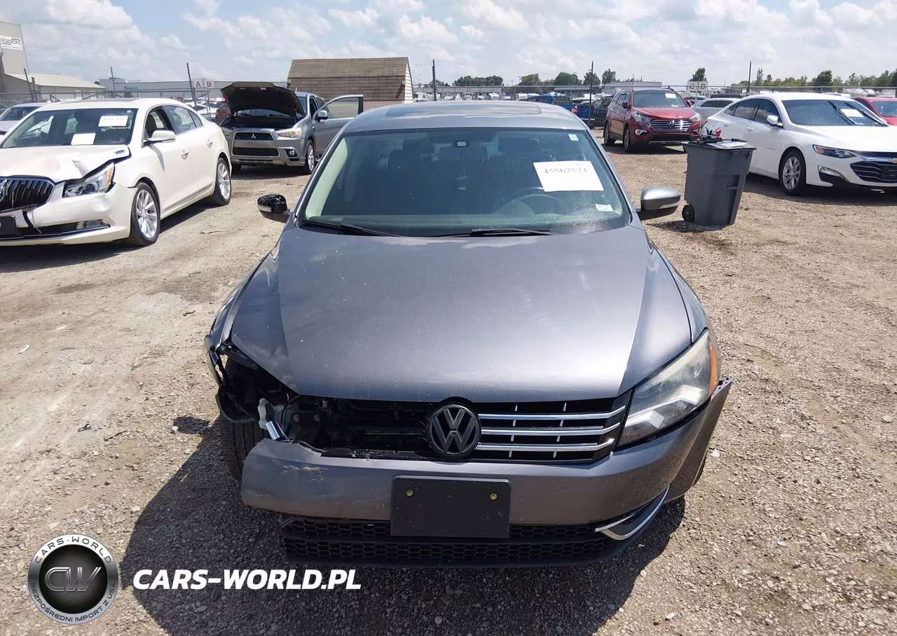 2015 Volkswagen Passat 2.0L Tdi Se VIN:1VWBV7A3XFC076423 - 13