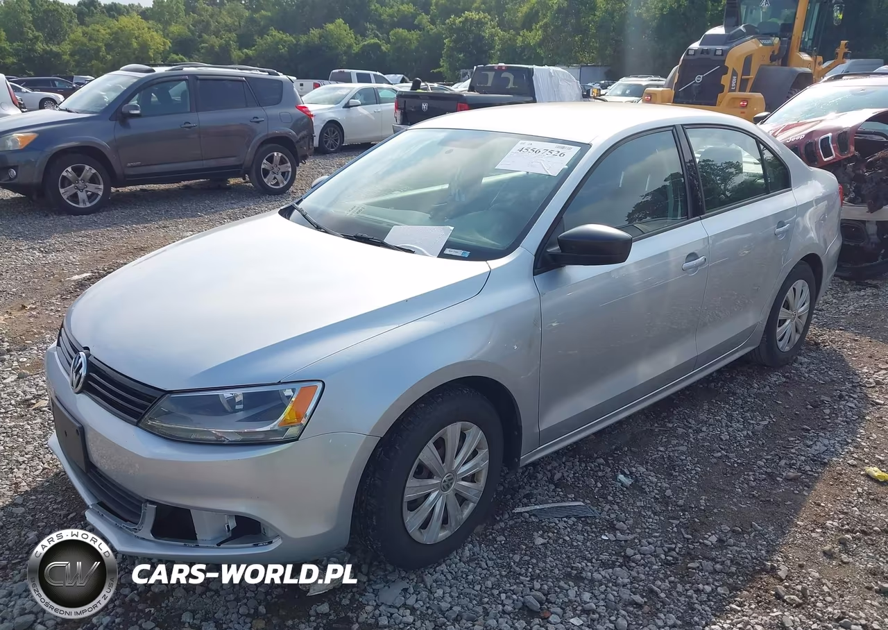 2014 Volkswagen Jetta 2.0L S VIN:3VW2K7AJ8EM327802 - 2