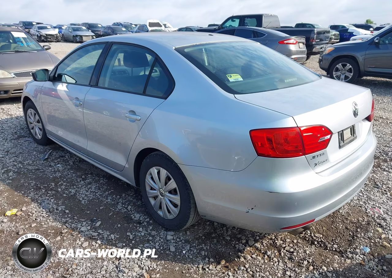 2014 Volkswagen Jetta 2.0L S VIN:3VW2K7AJ8EM327802 - 3