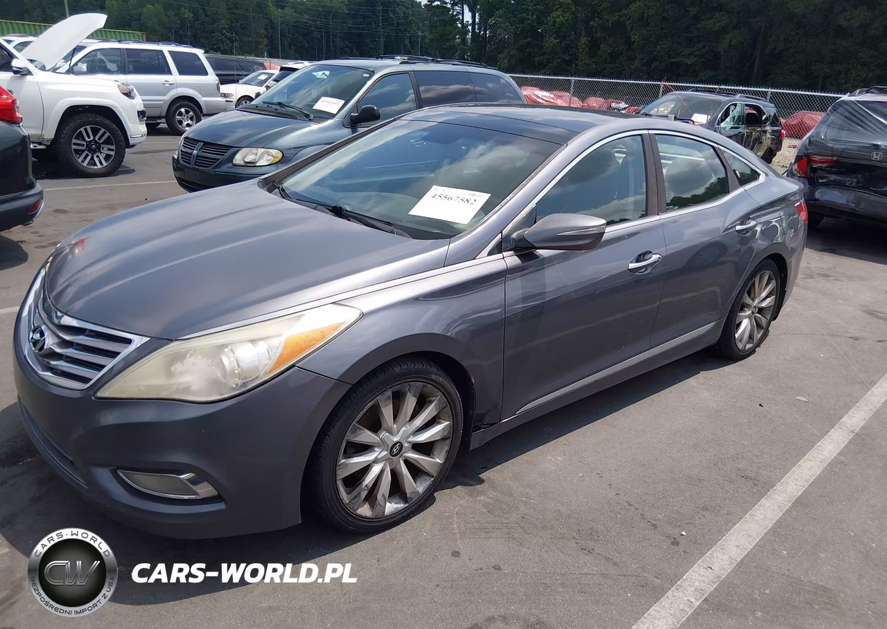 2013 Hyundai Azera VIN:KMHFH4JG7DA216249 - 2