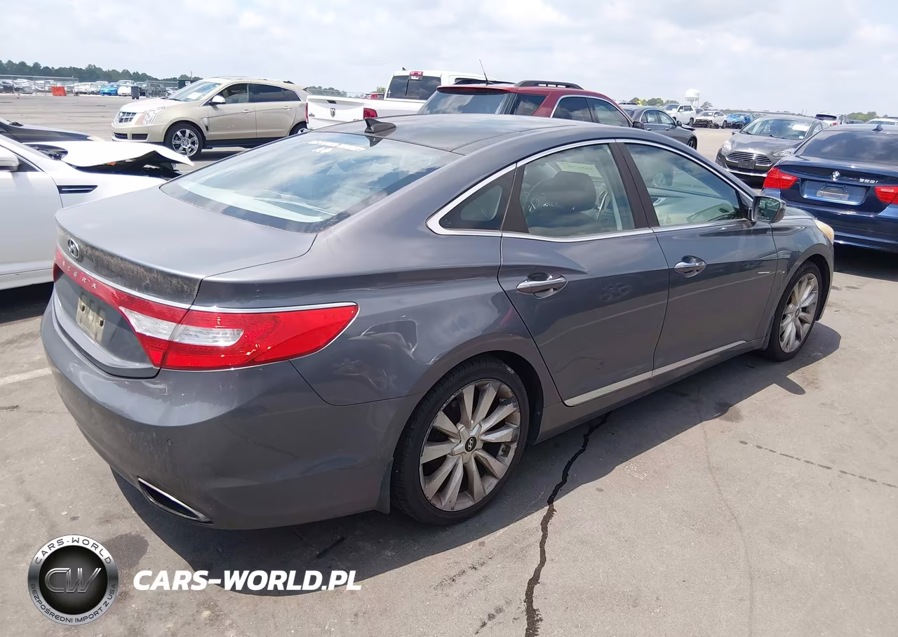 2013 Hyundai Azera VIN:KMHFH4JG7DA216249 - 4