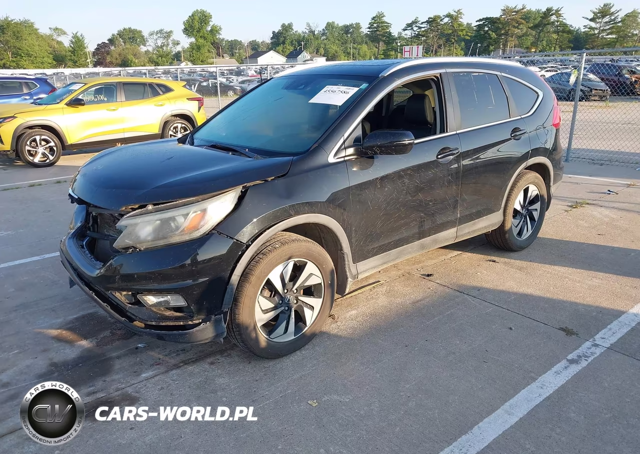 2016 Honda Cr-V Touring VIN:5J6RM3H92GL006336 - 2