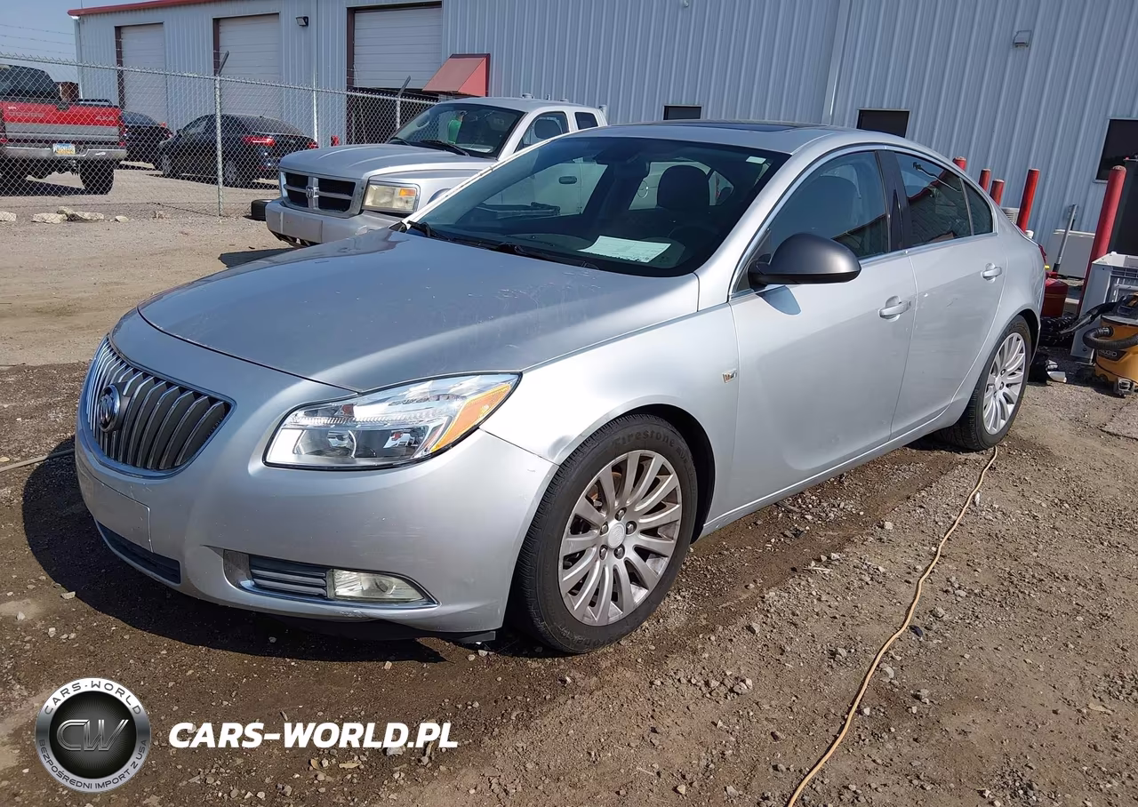 2011 Buick Regal Cxl Turbo Russelsheim VIN:W04GX5GV8B1087940 - 2