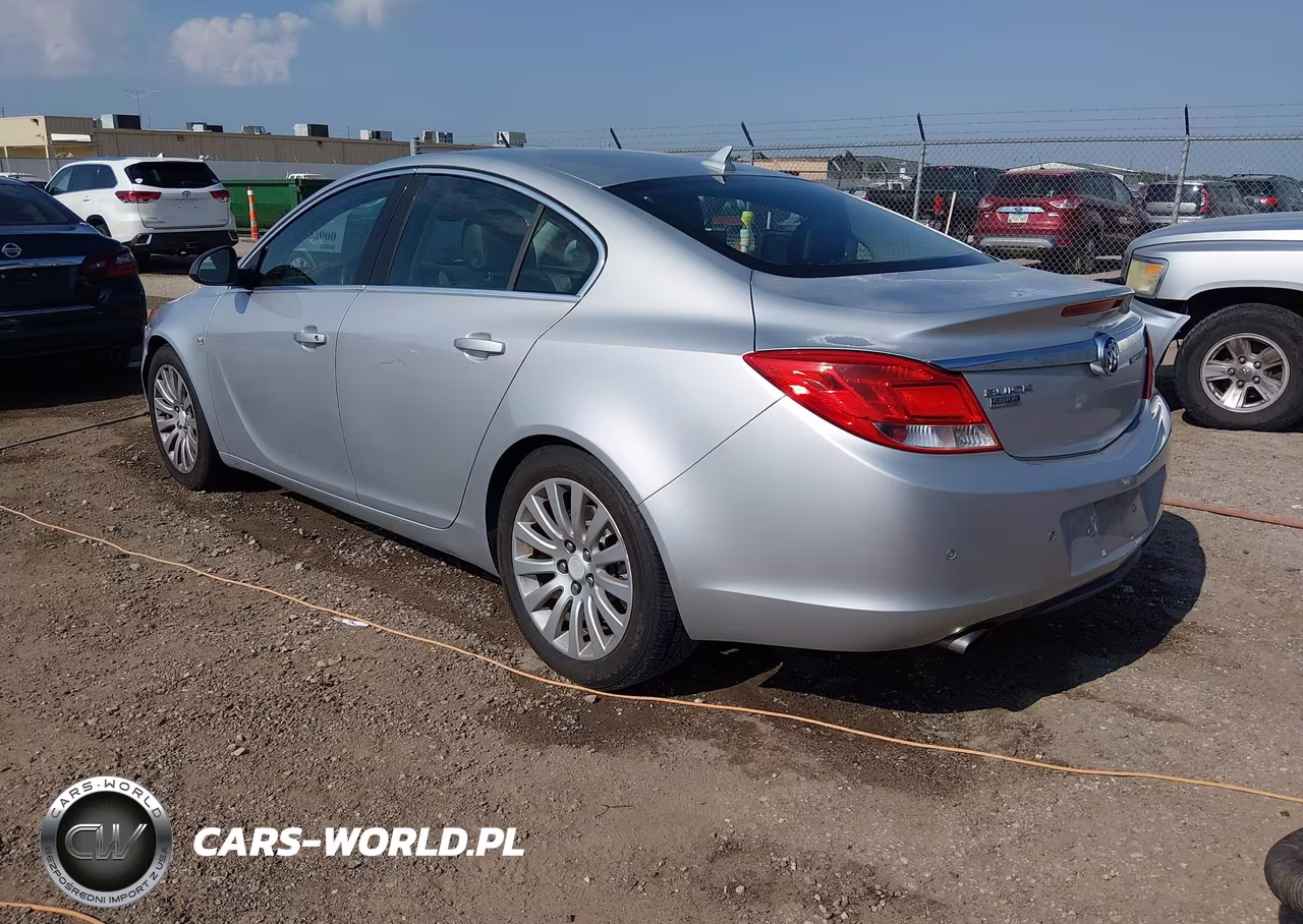 2011 Buick Regal Cxl Turbo Russelsheim VIN:W04GX5GV8B1087940 - 3