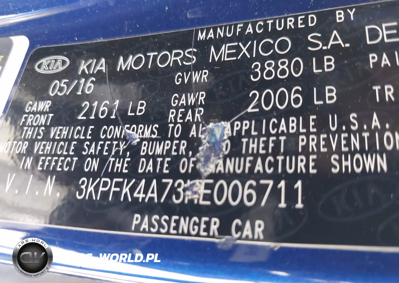2017 Kia Forte Lx VIN:3KPFK4A73HE006711 - 9