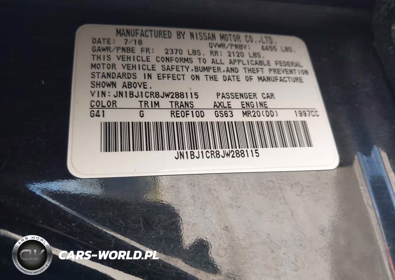 2018 Nissan Rogue Sport Sl VIN:JN1BJ1CR8JW288115 - 9