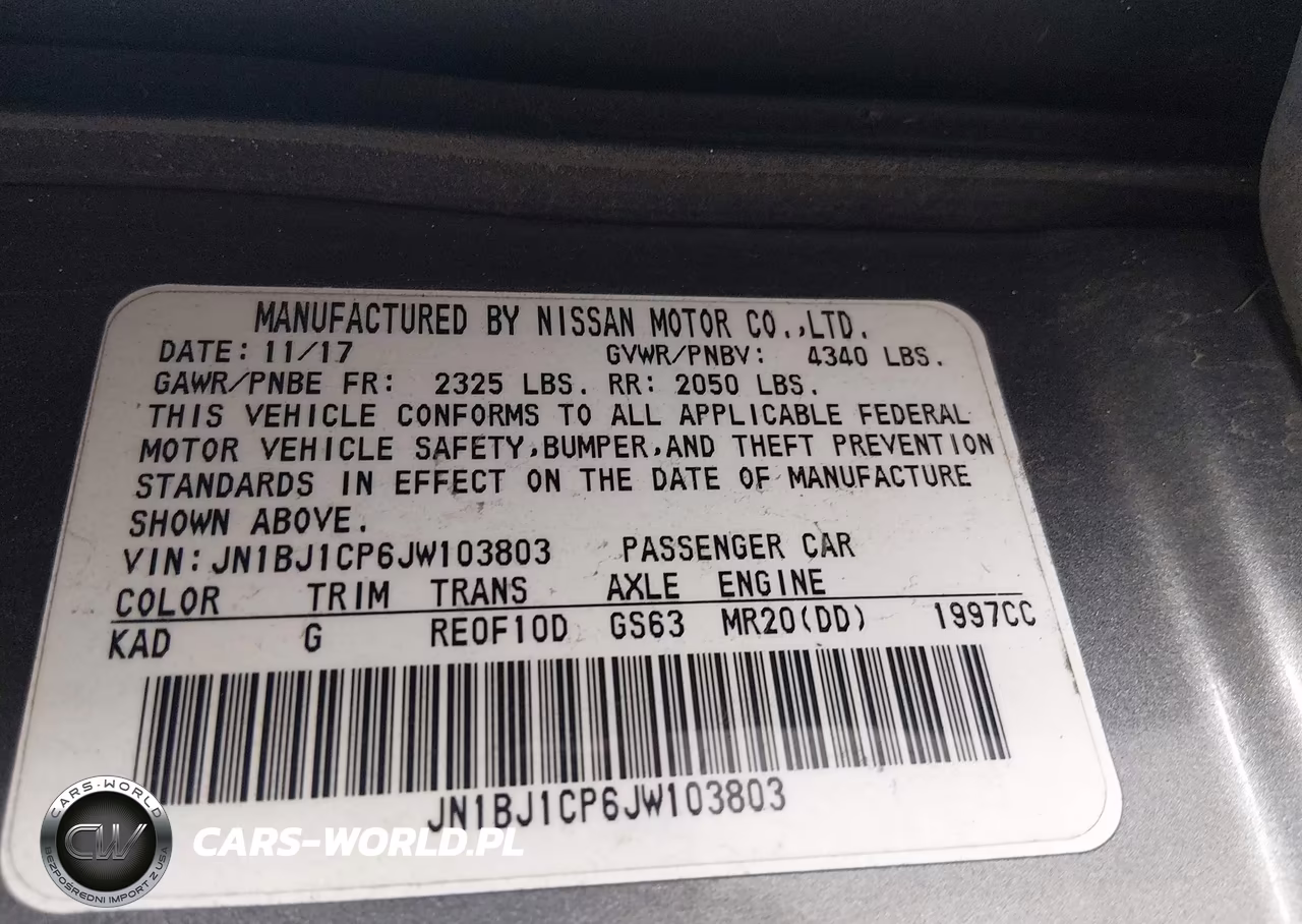 2018 Nissan Rogue Sport Sv VIN:JN1BJ1CP6JW103803 - 9