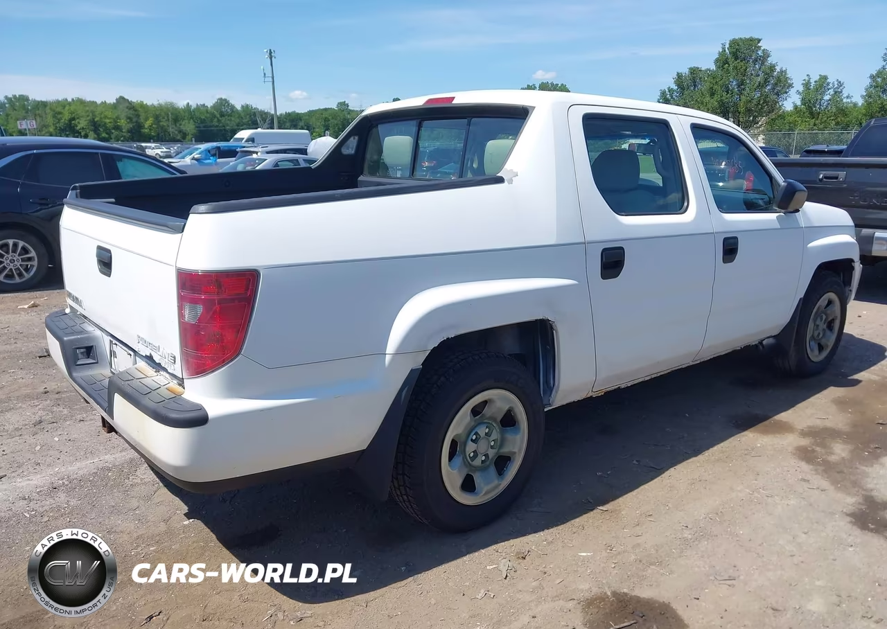 2009 Honda Ridgeline Rt VIN:5FPYK162X9B102617 - 4