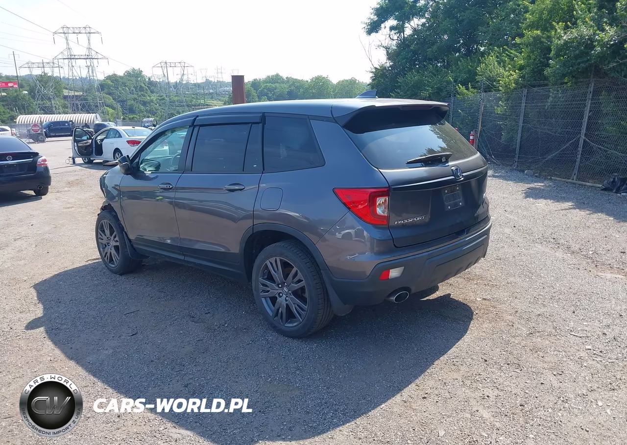 2020 Honda Passport Awd Ex-L VIN:5FNYF8H56LB004625 - 3