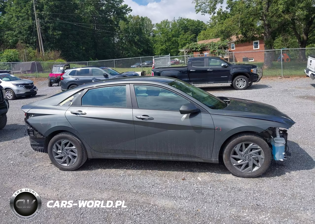 2024 Hyundai Elantra Sel VIN:KMHLM4DG1RU656869 - 14
