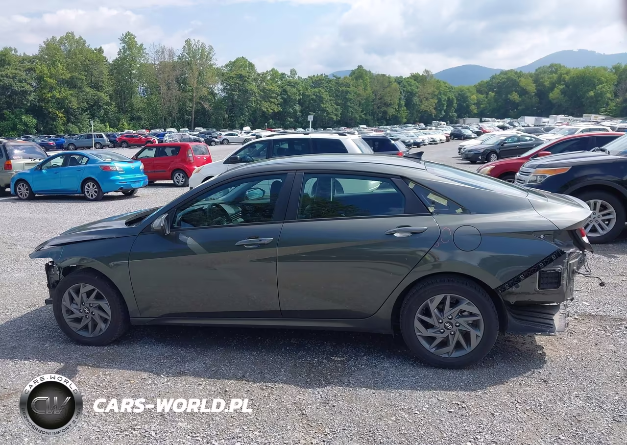 2024 Hyundai Elantra Sel VIN:KMHLM4DG1RU656869 - 15
